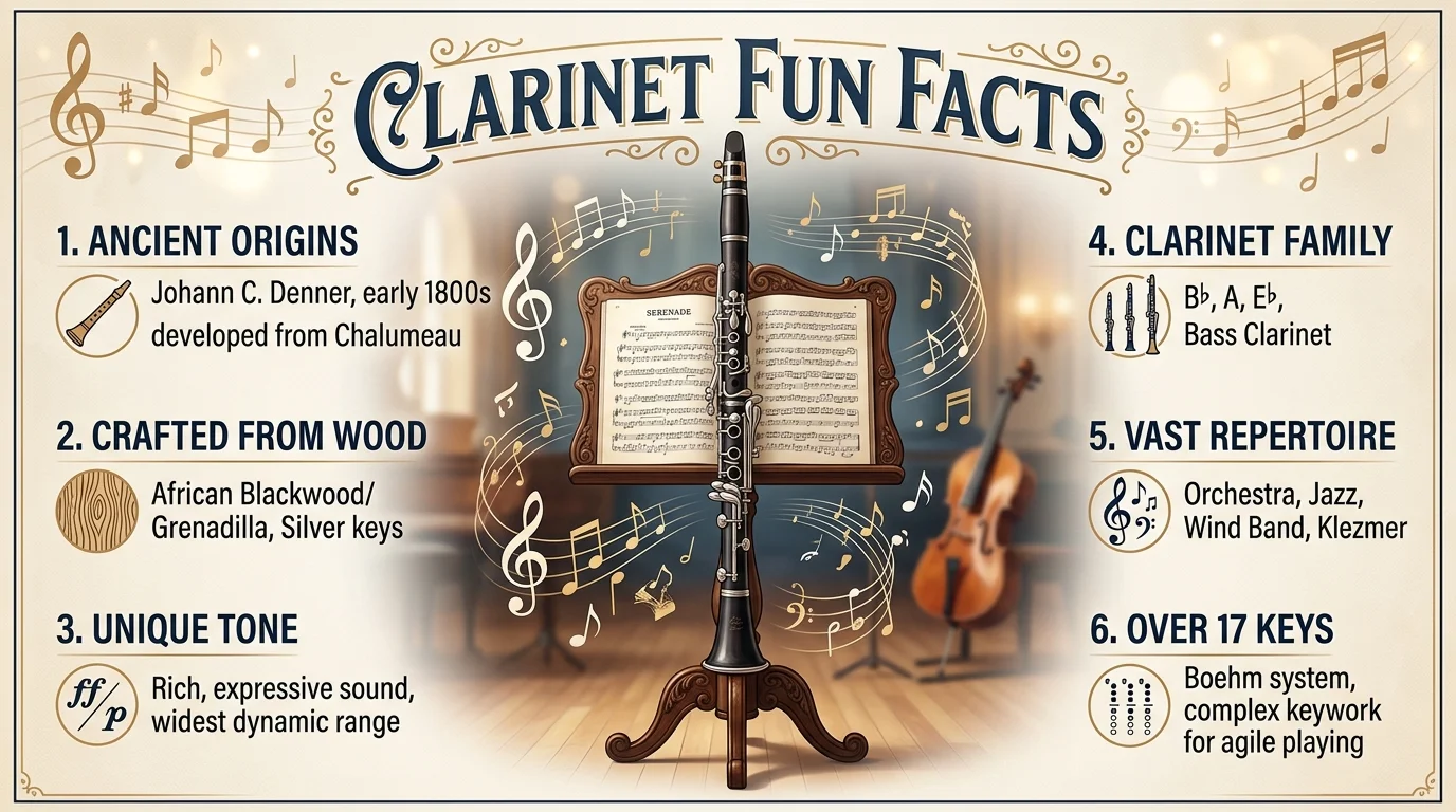 clarinet fun facts