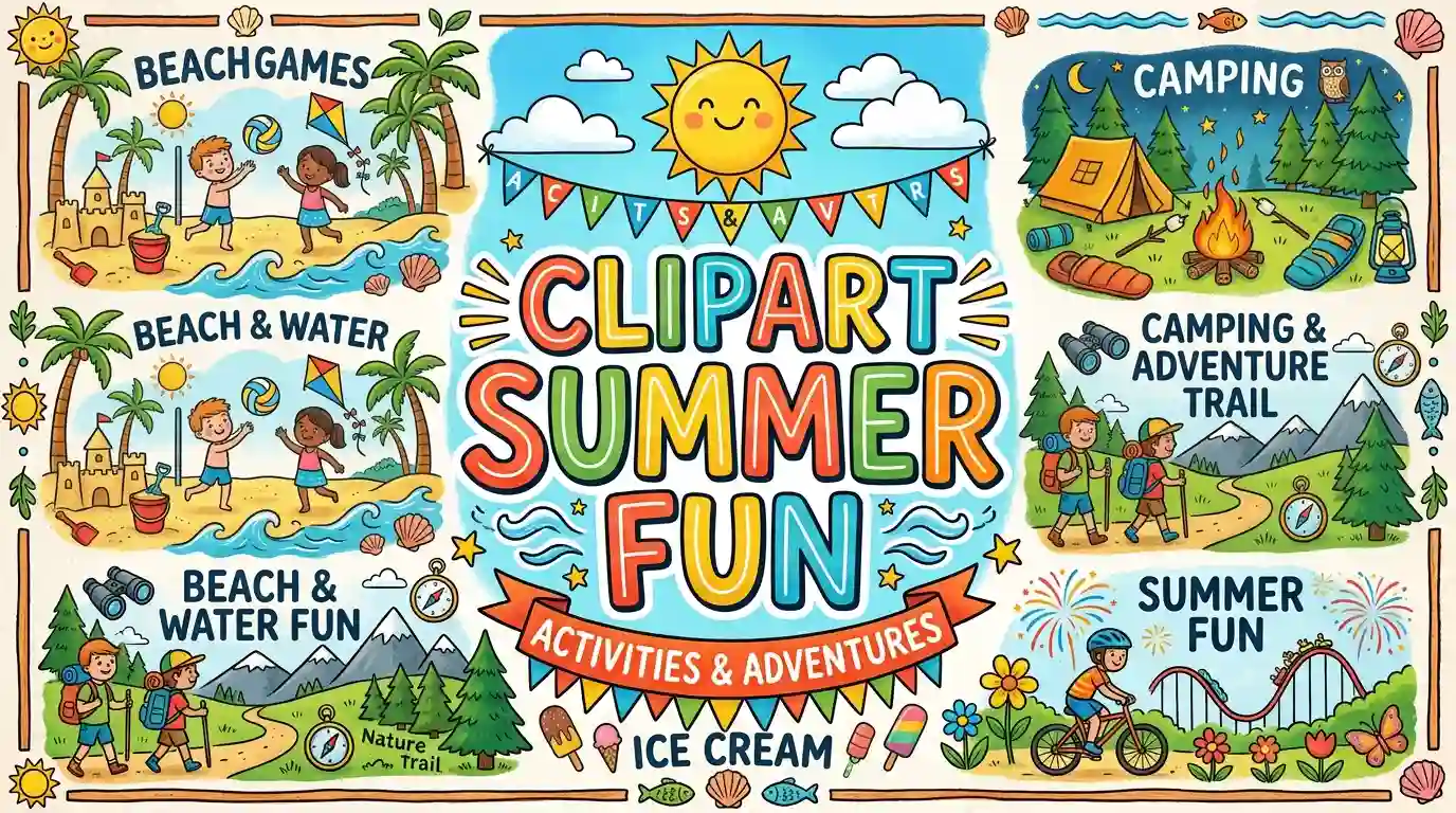Clipart Summer Fun