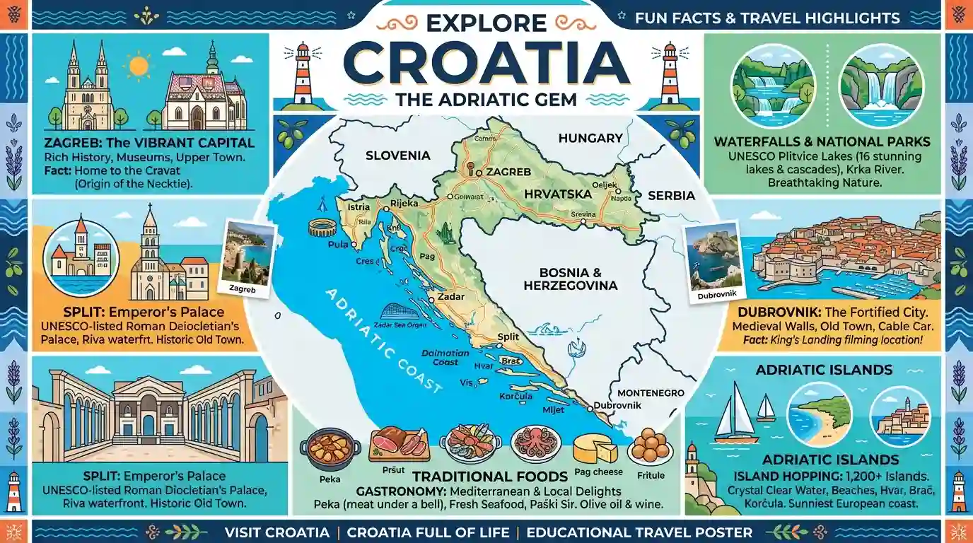 croatia fun facts