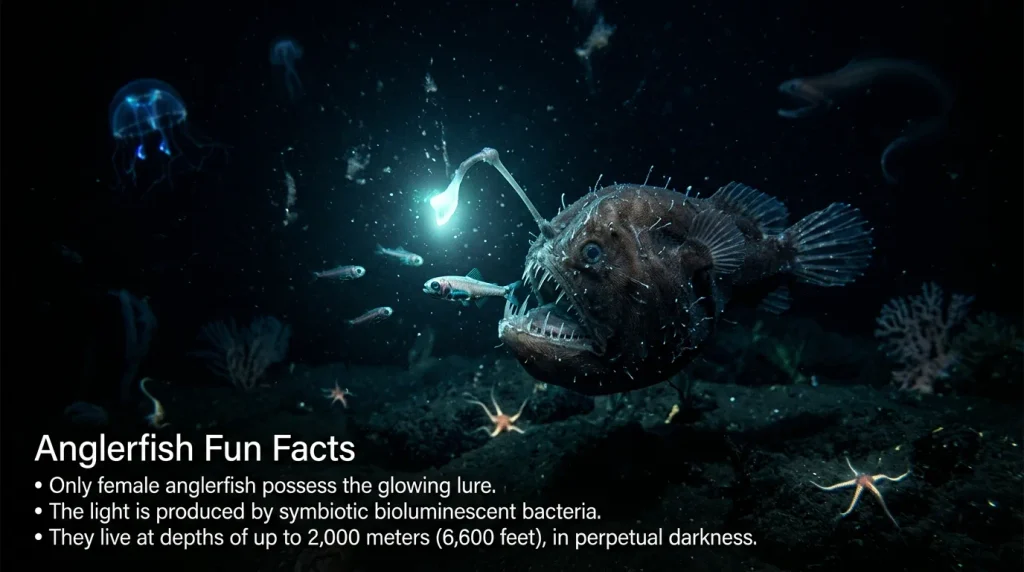 Quick Comparison of Anglerfish Species