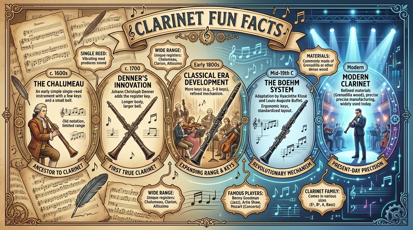 The Physical Anatomy of a Clarinet