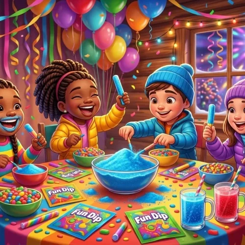 blue fun dip